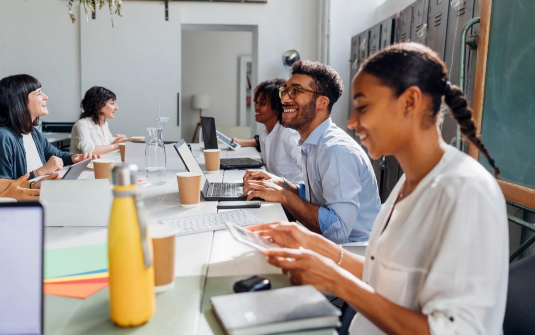 Student working on mobile game prototype using industry-standard tools and frameworks